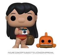 Figurine de collection en vinyle Funko Lilo & Stitch POP! & Buddy Lilo w/Pudge Beige 9 cm