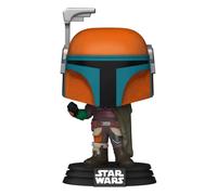 Figurine de collection en vinyle Funko Star Wars The Mandalorian POP The Judge Orange 9 cm