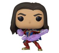 Figurine de collection en vinyle Funko The Marvels POP Ms Marvel 9 cm Noir 9 cm