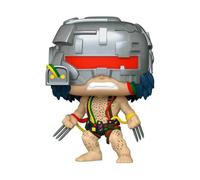 Figurine de collection Funko Marvel POP! Marvel Vinyl Wolverine 50th - Ultimate Weapon X Gris 9 cm