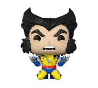 Figurine de collection Funko Marvel POP! Marvel Vinyl Wolverine 50th - Ultimate Wolverine w/ Adamantium Jaune 9 cm