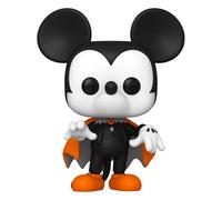 Figurine de collection Funko Mickey Mouse POP Disney Halloween Spooky Mickey Noir 9 cm