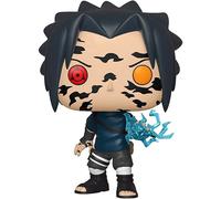 Figurine de collection Funko POP Naruto Shippuden Sasuke Curse Mark Noir 9 cm