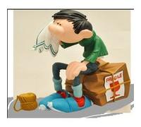 Figurine de collection Gaston caisse fragile