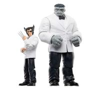 Figurine de collection Hasbro Wolverine 50th Anniversary Marvel Legends Marvel's Patch & Joe Fixit (x2) Blanc 15 cm