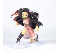 Figurine de collection Kimetsu No Yaiba Nezuko Kamado version bataille, modèle de collection, Halloween Haricots combattants en colèrePolychlorures de vinyle