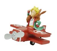 Figurine de Collection Le Petit Prince et Renard dans Un Avion (525933)