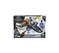 Marvel Studios' Black Panther: Wakanda Forever, véhicule Sunbird Lance-Projectile avec Figurine articulée Shuri, à partir de 4 Ans