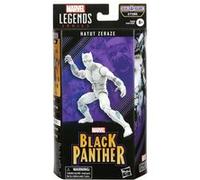Marvel Hasbro F3678 Legends Series Black Panther Bandes dessinées, Hatut Zeraze de 15 cm, 6 Accessoires et 1 pièce Build-A-Figure, Multicolore