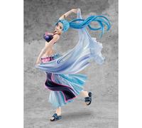 Figurine de collection Megahouse One Piece P.O.P. Playback Memories Nefertari Vivi Bleu 22 cm