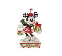 Figurine De Collection Minnie Avec Cadeaux