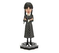 Figurine de collection NECA Wednesday Head Knocker Wednesday Addams Noir 21 cm