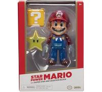 Figurine de collection - Nintendo - Super Mario Star Power - Mobile - Accessoires assortis - Jaune