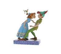 ENESCO Figurine de collection Peter Pan et Wendy - Hauteur 19 cm - Largeur 17 cm - Profondeur 11 cm
