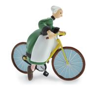 Figurine de collection Plastoy Bécassine sur son vélo (61016)