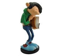 Figurine de collection Plastoy: Gaston Lagaffe avec son dossier urgent (00311)