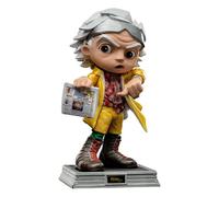 Figurine de collection Retour vers le Futur II Iron Studios Mini Co. Doc Brown Jaune 15x8x8 cm