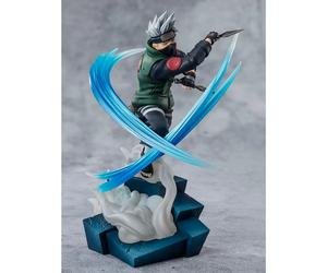 Figurine de collection Tamashii Nations Naruto Shippuden Kakashi Hatake Conclusion With One Once Called a Friend S.H Figuarts Zero Bleu 20 cm
