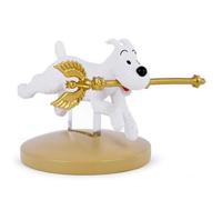 Figurine de Collection Tintin, Milou avec Le Sceptre d’Ottokar 7cm (42260)