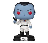 Figurine de collection vinyle Funko Star Wars Ahsoka POP! S2 - Grand Admiral Thrawn Blanc 9 cm