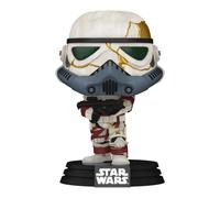 Figurine de collection vinyle Funko Star Wars Ahsoka POP! S2 - Thrawn's Night Trooper Blanc 9 cm