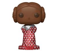 Figurine de collection vinyle Funko Star Wars Valentines POP! Leia Marron 9 cm