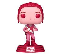 Figurine de collection vinyle Funko Star Wars Valentines POP! Rey Rose 9 cm
