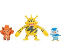 Figurine de combat 3 Plinfa, Vulpix, Elektek
