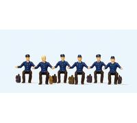 Figurine De Conducteur Assis DB Pour Locomotive Diesel HO NEU