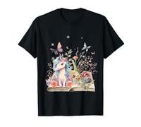 Figurine de conte de fées licorne enfant fille garçon cheval T-Shirt