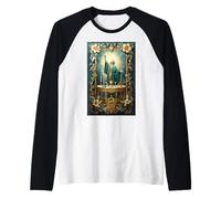 Figurine de Couronne d'autel ornée de pouvoirs royaux rituels sacrés Manche Raglan