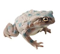 Figurine de crapaud - Modèle drôle de grenouille de bœuf - Statue d'animal décorative - Figurine de collection d'une grenouille pour la salle de jeux à l'école - Ornement miniature d'amphibiens