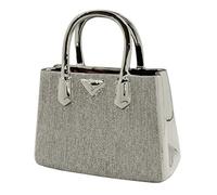 Figurine de décoration de Sculpture ou Sac à Main 'Milano' en céramique, Argent 24,5x25,5 cm