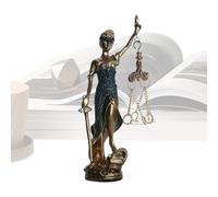 Figurine de déesse, décoration féminine rétro | Symbole de justice et d'équité pour femme | Pour maison, chambre, bibliothèque, bibliothèque, cheminée, entrée, appartement, dortoir, événement