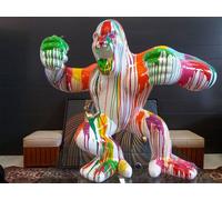 Figurine de designer Statue Statues modernes Décoration Gorille Jardin Nouveau