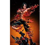 Figurine de dessin animé Ace Portgas · D · Ace, Statue en Pvc Gk, modèle de Collection, poupée, décoration de bureau, jouet, cadeaux d'anniversaire, 2026 Ace