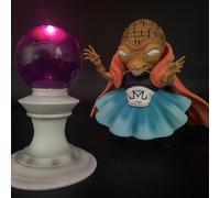 Figurine de dessin animé Dragon Ball Babidi avec boule lumineuse, 16CM, figurines d'action en PVC, Collection de statues GK, modèles de jouets, cadeaux No box