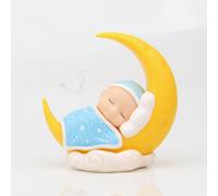 Figurine De Dessin Animé Pour Bébé Garçon Et Fille, Décoration De Gâteau, Cadeau Pour Enfant, Figurine D'Action, Pour Le Bureau, La Voiture Et La Maison