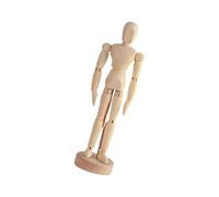 Figurine de dessin en bois articulé de qualité supérieure avec des proportions réalistes pour la pratique de la vie
