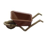 Figurine de diable - Mini ferme Barrow, minuscule chariot de simulation | Utilisation étendue Outil d'aménagement paysager, accessoire décoratif pour jardin fée et terrarium