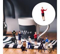 Figurine De Diffusion, Figurines Peintes De Personnages De Film, Pour Diorama, Kit De Construction De Paysage, Micro Paysage, Jardin Féerique