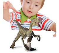 Figurine de dinosaure Oviraptor - Modèle de simulation réaliste | Jouet éducatif en ABS pour garçons et filles, mini figurine à collectionner avec texture détaillée, idéale pour apprentissage, cadeau