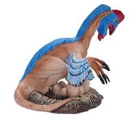 Figurine de Dinosaure Oviraptor Très Détaillée, Modèle de Dinosaure Réaliste pour Un Jeu Imaginatif (Blue)