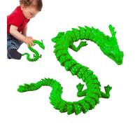 Figurine de Dragon Chinois de Bureau,Figurines de Dragon Chinois Fidget | Articulations flexibles Figurines de collection de Simulation de créatu