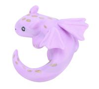 Figurine de Dragon, Mini Figurines de Dragon Imprimées en 3D, Sculpture, Jouets Anti-Stress pour Travailleurs de Collection, étudiants (Purple)