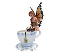 Figurine de fée dans Une Tasse de thé - 15,5 cm