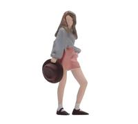 Figurine de Fille à L'échelle 1/64 : Décor et Accessoires à Monter Soi-même.