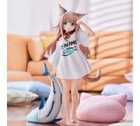 Figurine De Fille Debout Pop39544-A, 20 Cm, Jolie Figurine De Chat, Figurine D'action, Posture Assise, Modèle En Pvc, Jouet De Collection, Ornement, Cadeaux, Bureau, Gk