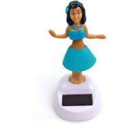 Figurine de fille, poupée de tableau de bord, fille dansante à énergie solaire, décoration de tableau de bord de voiture, jouet balançoire, décoration de voiture, poupée hawaïenne, danse solaire,