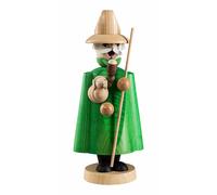 Figurine de fumeur berger, hauteur 19 cm, Erzgebirge originale de Richard Gla...